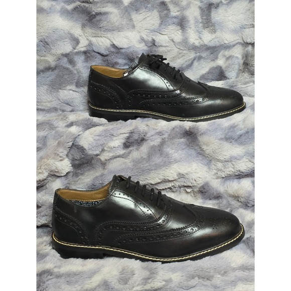 NWB Thomas & Vine Franklin Wingtip Oxford‎ Dress Shoes Black Size 8 main image 4